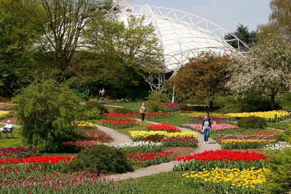 Коробков сады. Гругапарк Эссен. Гругапарк (Botanischer Garten Grugapark). Сад Маргариты Гартен. Гругапарк (Botanischer Garten Grugapark) в Эссене.