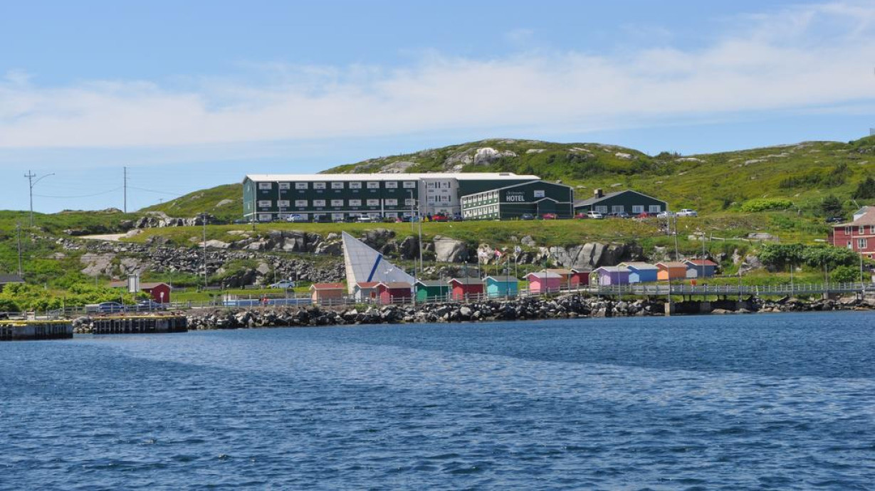 Port channel. Channel-Port aux Basques, Newfoundland & Labrador, Canada.