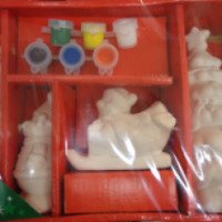 Новогодний комплект для раскрашивания Postbus Kit de Peint Керамика