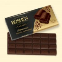 Шоколад черный пористый Roshen
