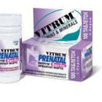 Комплекс витаминов и минеральных веществ Unipharm Vitrum Prenatal Forte для беременных и кормящих женщин