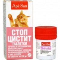 Таблетки для кошек Api-San "Стоп-цистит"