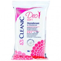 Салфетки-дезодорант Cleanic Deo