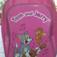 Детский рюкзак на колесиках Tom and Jerry