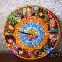 Игрушка для детей часы Росмэн-Лига "Маша и медведь"