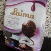Зефир в шоколаде Laima Maigums с черничной начинкой
