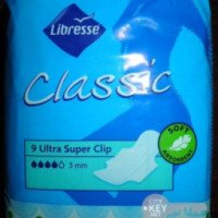 Прокладки Libresse Classic Ultra Super Clip