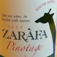 Вино белое сухое Zarafa Pinotage