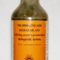 Аюрведическое масло для волос Arya Vaidya Sala Neelibhringadi tailam