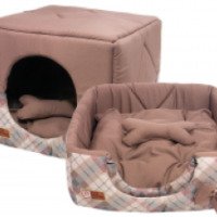 Лежак-домик для собак и кошек Зоогурман "Домосед"