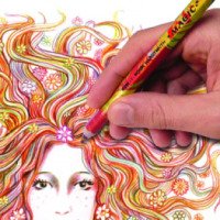 Трехцветный карандаш Koh-I-Noor Hardtmuth "Magic"