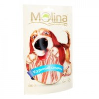Лакомство для собак Molina "Куриный сэндвич"