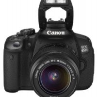 Цифровой зеркальный фотоаппарат Canon EOS 650D Kit 18-55 mm