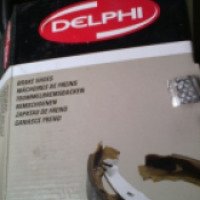 Комплект барабанных тормозных колодок DELPHI LS1844