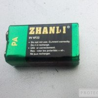 Батарейка Zhanli 6F22 9V