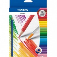 Акварельные цветные карандаши Lyra "Osiris Aquarell" 36 цветов