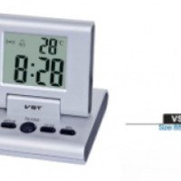 Говорящие электронные часы-будильник с термометром VST-7059C