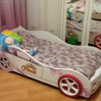 Детская кровать-машина Домико "Принцесса"