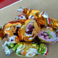 Конфеты Natural food Сухофрукты с орехом в шоколаде