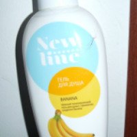 Гель для душа New Line "Банан"