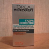 Увлажняющий уход L'Oreal Men Expert "Гидра Сенситив" для чувствительной кожи