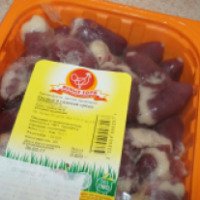 Субпродукты цыплят-бройлеров Ясные зори "Сердце в газовой среде"