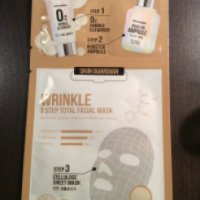 Маска для лица Skin Guardian Wrinkle 3 step total facial mask