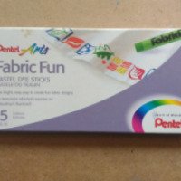 Пастельные мелки для ткани Pentel "Fabric Fun"