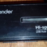 Разветвитель USB Defender Hi-speed Hub 4 port