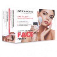 Миостимулятор Gezatone Perfect Face для безоперационного лифтинга лица и светотерапии