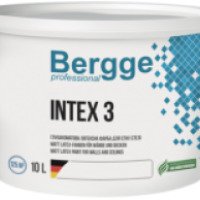 Глубокоматовая краска для стен и потолков Bergge Intex 3