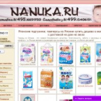 Nanuka.ru - интернет-магазин японских подгузников