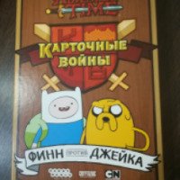 Настольная игра Adventure Time "Карточные войны" (Финн против Джейка)