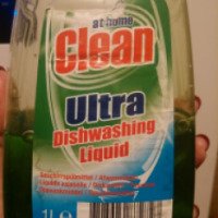 Средство для мытья посуды Clean at home "Ultra Dishwashing Liquid"