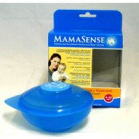 Тарелочка-контейнер с крышкой MamaSense
