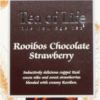 Чай в пакетиках Tea of Life Rooibos Chocolate Strowberry