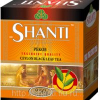 Индийский черный листовой чай Shanti