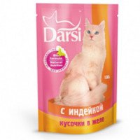 Корм консервированный для кошек Darsi