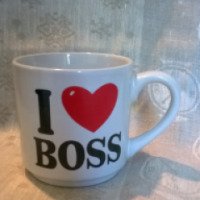 Чашка керамическая Хунан пролинс милинс керамик "I boss"