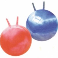 Гимнастический мяч-фитбол Atemi AGB с рожками