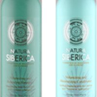 Шампунь Natura Siberica для сухих волос "Объем и увлажнение" кедровый стланик и даурский шиповник