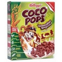 Готовый завтрак из злаков шоколадные джунгли Kellogg's "Coco Pops"