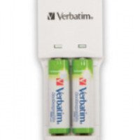 Зарядное устройство Verbatim для аккумуляторных батареек АА/ААА