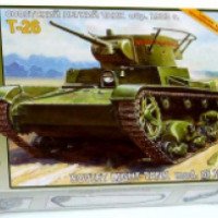 Сборная модель Zvezda "Советский легкий танк Т-26"