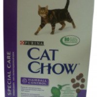 Корм для кошек Purina Cat Chow Hairball Control