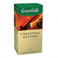 Чай Greenfield Christmas Mystery черный с корицей