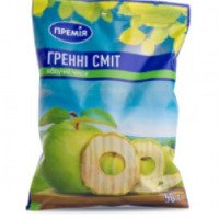 Яблочные чипсы Премия "Гренни Смит"