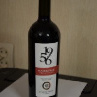 Вино столовое полусладкое красное "Каберне Таманское" Кубань Вино