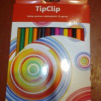 Набор цветных карандашей TipClip