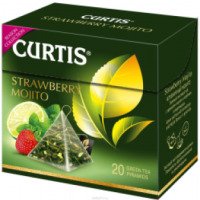 Зеленый чай Curtis Strawberry Mojito